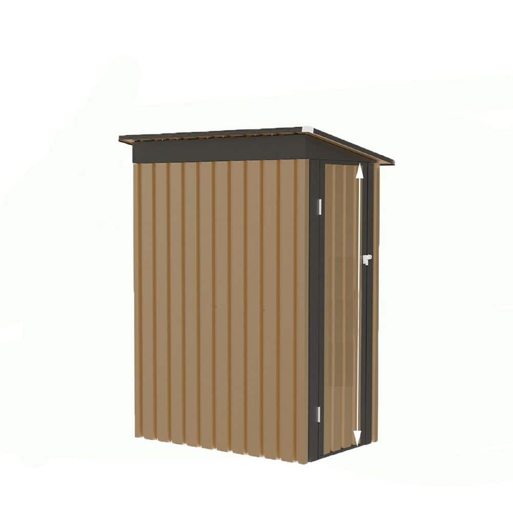 パートリッジ バンブーロッド Brown shadow 7ft #4/5 4.27 ft. W x 2.42 ft. D Brown Metal Shed with Side Hinge Door