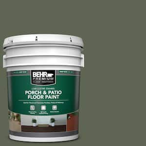 5 gal. #N390-7 Cypress Vine Low-Lustre Enamel Interior/Exterior Porch and Patio Floor Paint