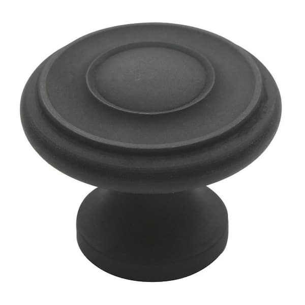 Baldwin Dominion 1-1/4 in. Oil-Rubbed Bronze Round Cabinet Knob