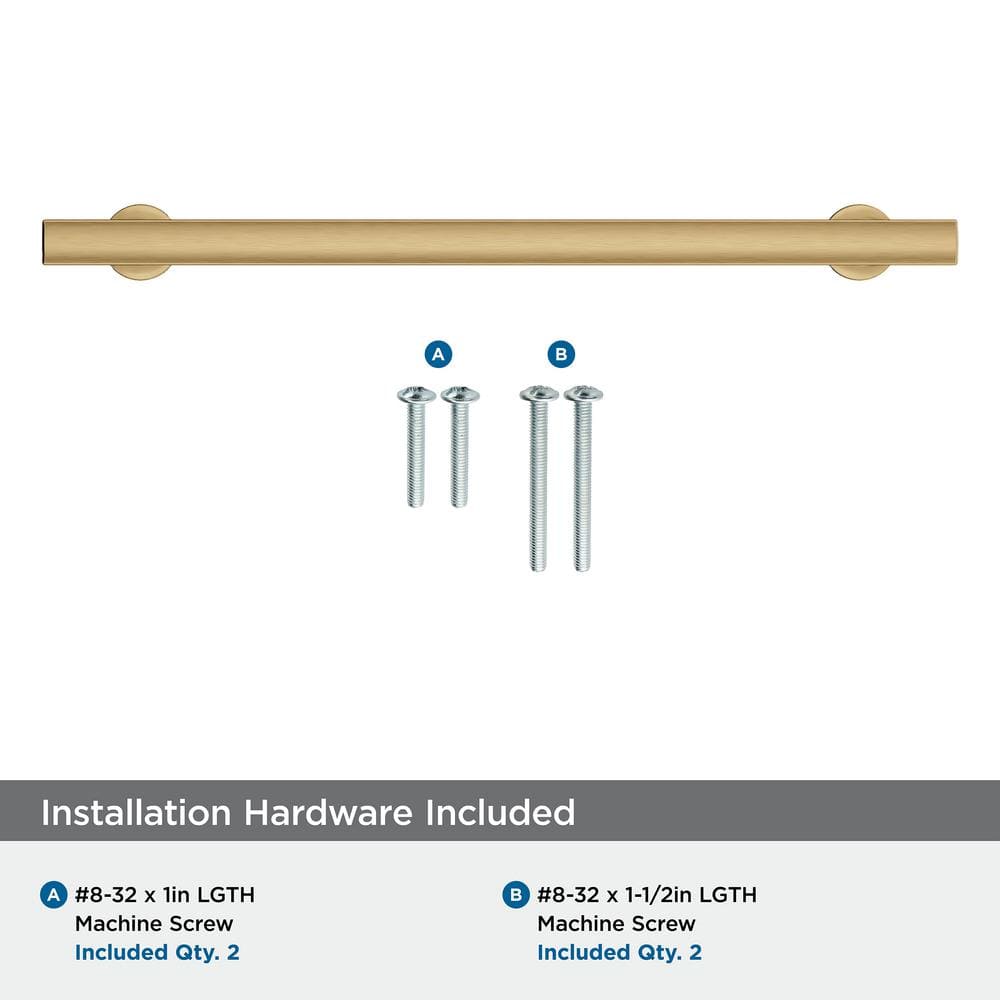 Champagne Bronze 8-13/16 Inch Modern Cabinet Pull