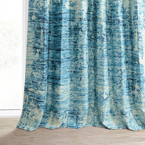 Dkny blue discount brown window curtains