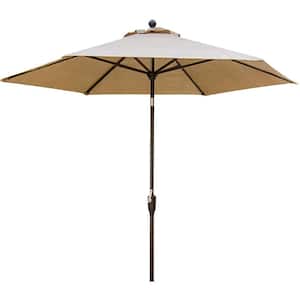 Concord 11 ft. Patio Umbrella in Tan