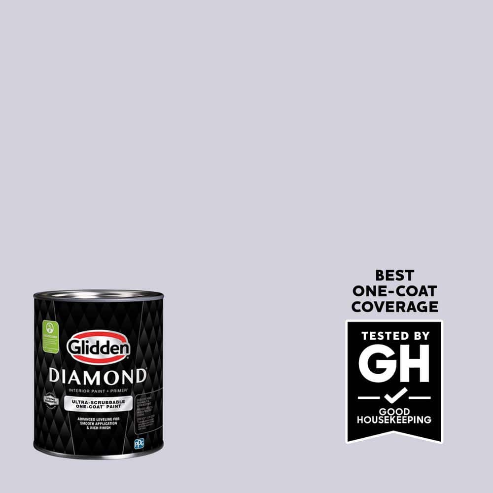 1 qt. #PPG1173-3 Frosted Lilac Eggshell Interior Paint with Primer price history on PriceWatchPro