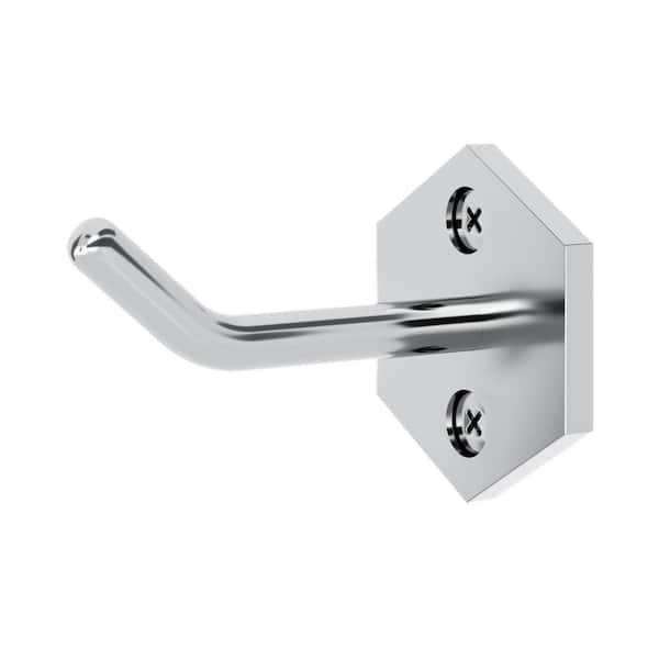 Swiss Madison Brusque 3 in. L x 0.5 in. W x 1 in. H Robe/Towel Hook in Chrome