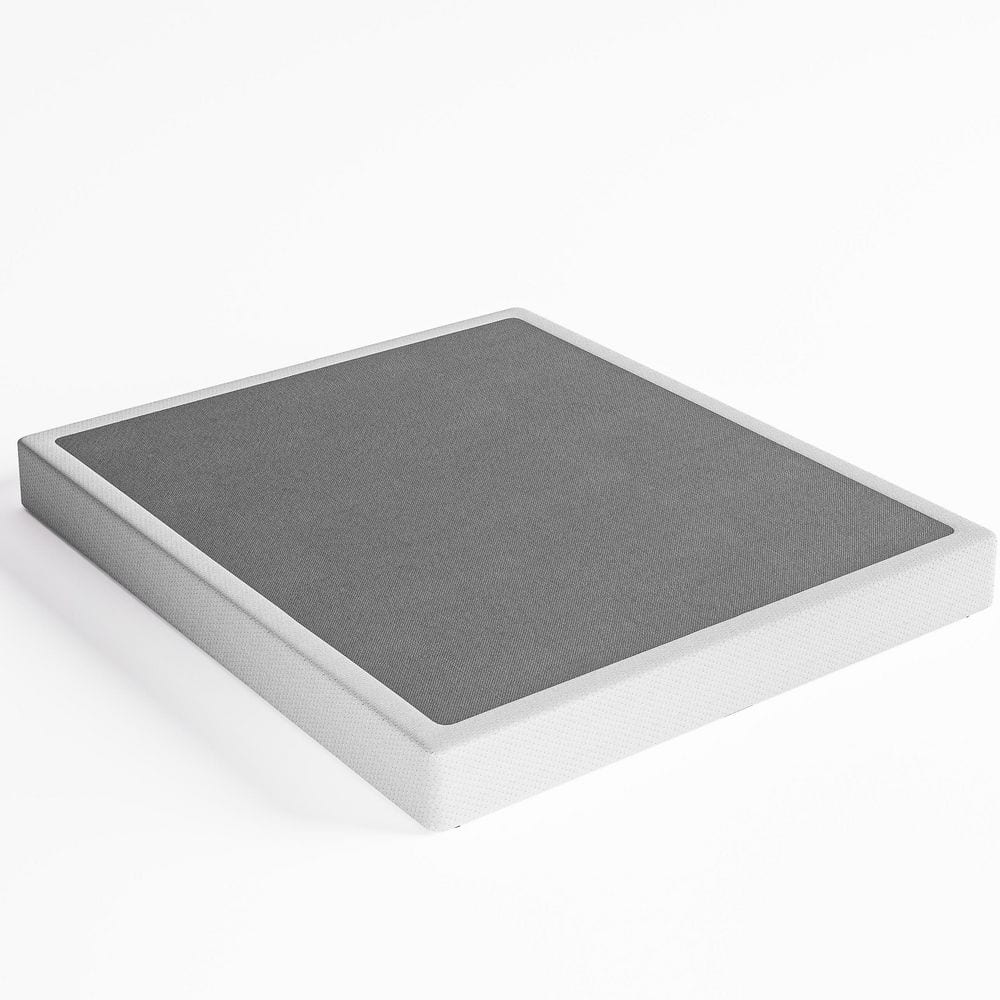 HOMZENE 6 in. Queen Size Metal Box Spring with Fabric Cover, Stable ...