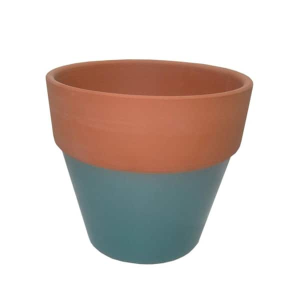 Medium 6 Glazed Flower Pot | nazarethceramicctr