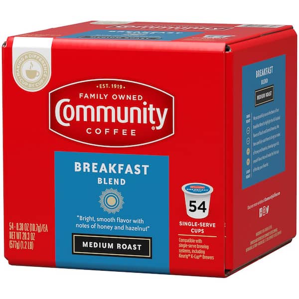 breakfast blend coffee k cups