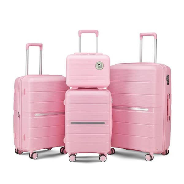 LIVACA 4-Piece Lightweight Expandable Polypropylene Hardside