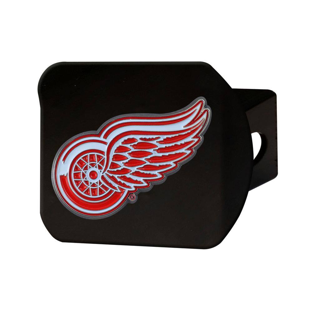 NHL Detroit Red Wings Color Emblem on Black Hitch Cover price history on PriceWatchPro