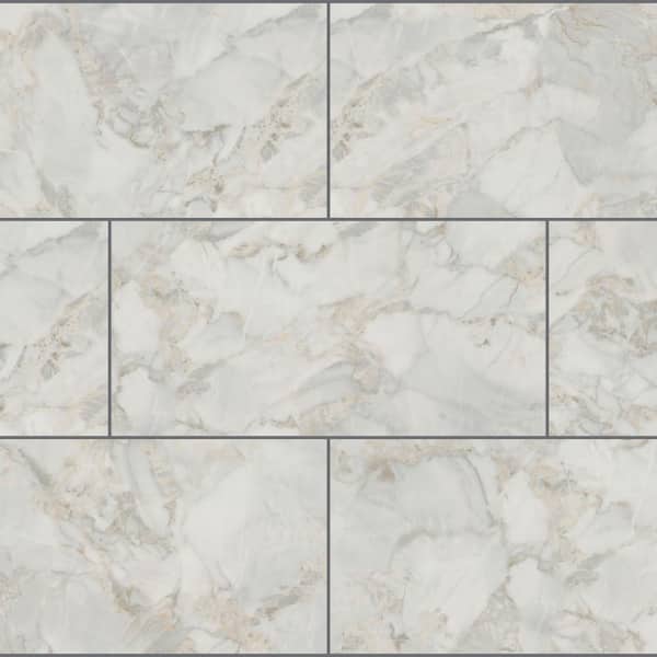 Take Home Sample - Ashen Grove Marble Click Lock Waterproof Luxury Vinyl Plank Flooring