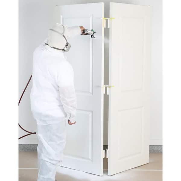 Hinge Stand Kit - Reusable Door Stand for Painting and Spraying Interior Doors (Holds 8 Doors)