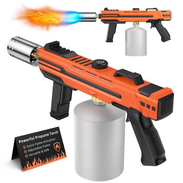 Heavy-Duty Adjustable Propane Torch Gun for BBQ Grilling, Steak Searing, Charcoal Lighting and Outdoor