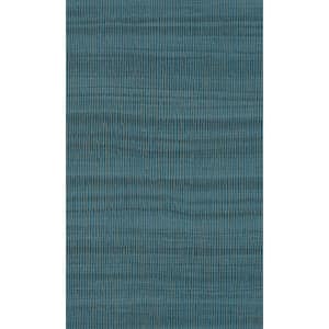 Blue Natural Faux Plain Printed Non-Woven Paper Non-Pasted Textured Wallpaper 57 sq. ft.