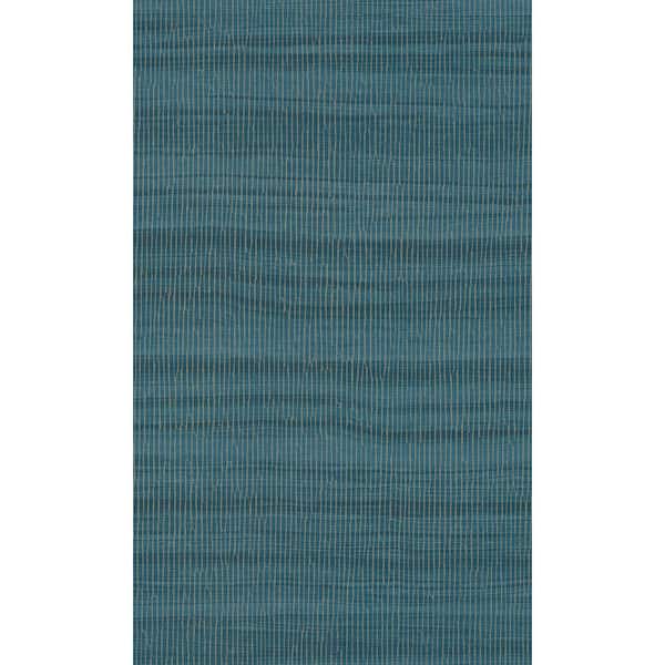 Walls Republic Blue Natural Faux Plain Printed Non-Woven Paper Non-Pasted Textured Wallpaper 57 sq. ft.