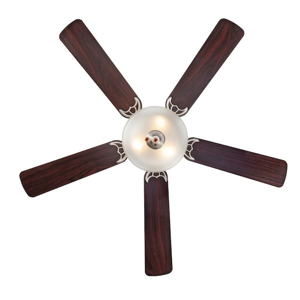 Bel Air Lighting 52 in. Indoor Brushed Nickel Traditional 3 Bel Air Lighting 52 in. Indoor Brushed Nickel Traditional 3