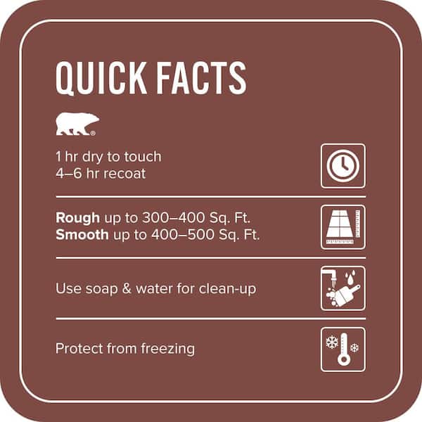 1 gal. #PFC-02 Brick Red Self-Priming 1-Part Epoxy Satin Interior/Exterior Concrete and Garage Floor Paint