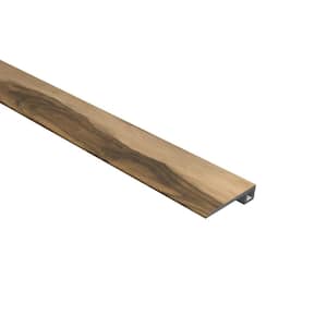Vinyl Pro with Mute Step Huntington Hickory 5/16 in. T x 1-3/8 in. W x 72 in. L Vinyl Threshold