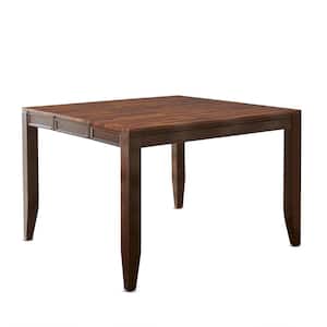 Abaco 18 in. 2-Tone Cherry Counter Table with Butterfly Leaf