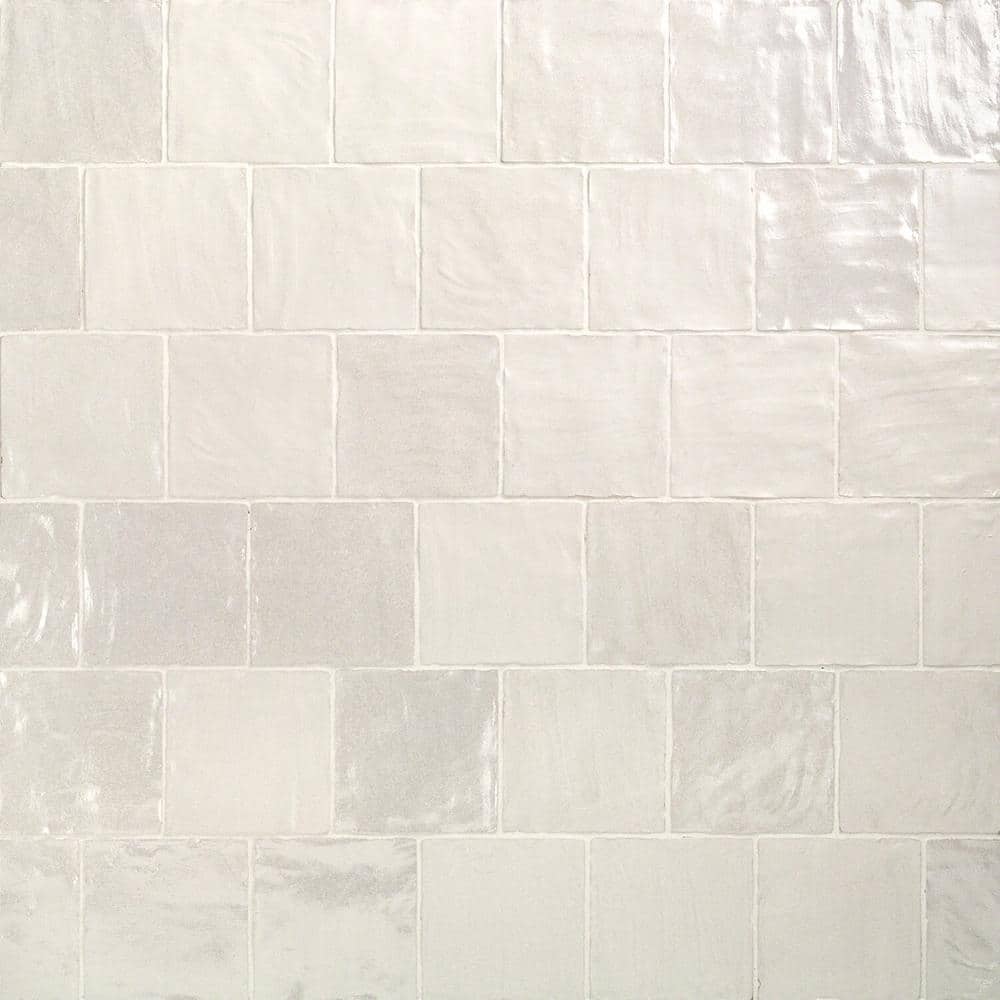Reviews for Ivy Hill Tile Amagansett White 4 in. x 4 in. 9mm Satin