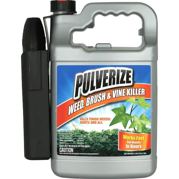 PULVERIZE Weed, Brush and Vine Killer, Gallon Ready-to-Use with Battery Sprayer