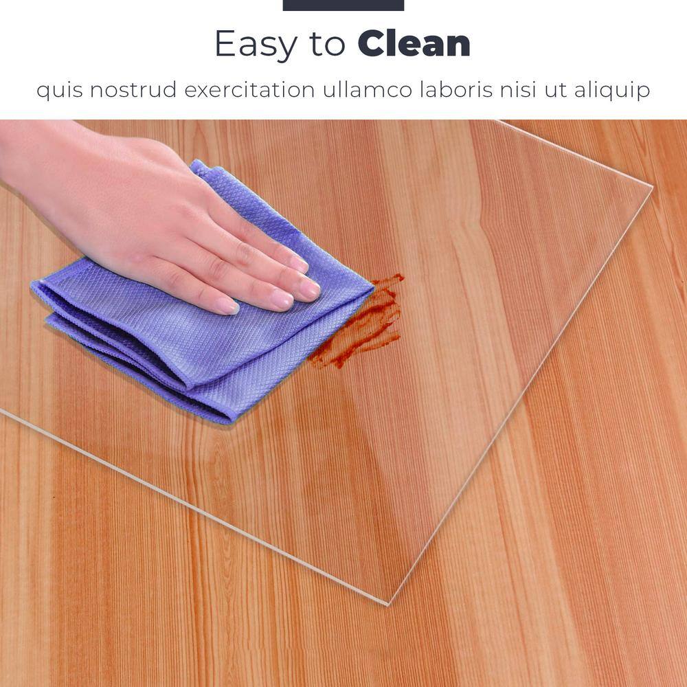 Clear 20x24 Inch Acrylic Sheets for DIY and Home Projects
