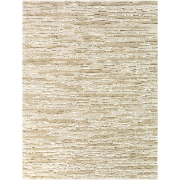 Andreas Beige 7 ft. 10 in. x 10 ft. Abstract Camo Area Rug
