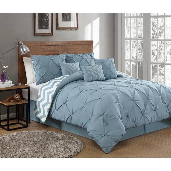 blue twin comforter