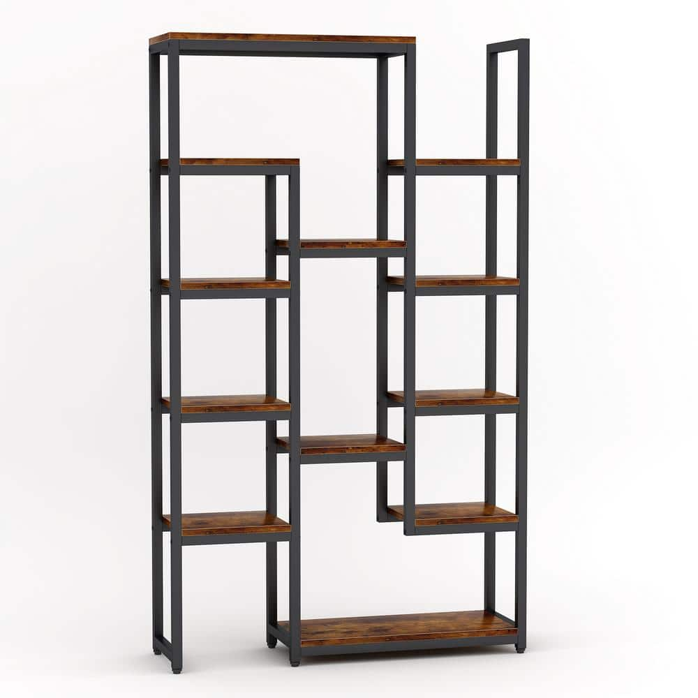 TRIBESIGNS WAY TO ORIGIN Frailey 75 in. Gray 6-Shelf Tall Narrow