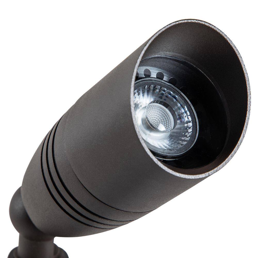 Dark Bronze Low Voltage Outdoor Landscape Spot Light Pack