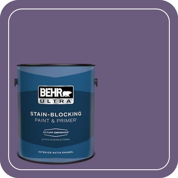 BEHR ULTRA 1 gal. #M560-6 Napa Winery Extra Durable Satin Enamel Interior Paint & Primer