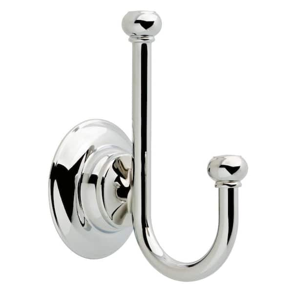 Delta Porter Double Towel Hook in Chrome