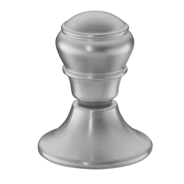 KOHLER Lift Knob Flush Actuator in Brushed Chrome