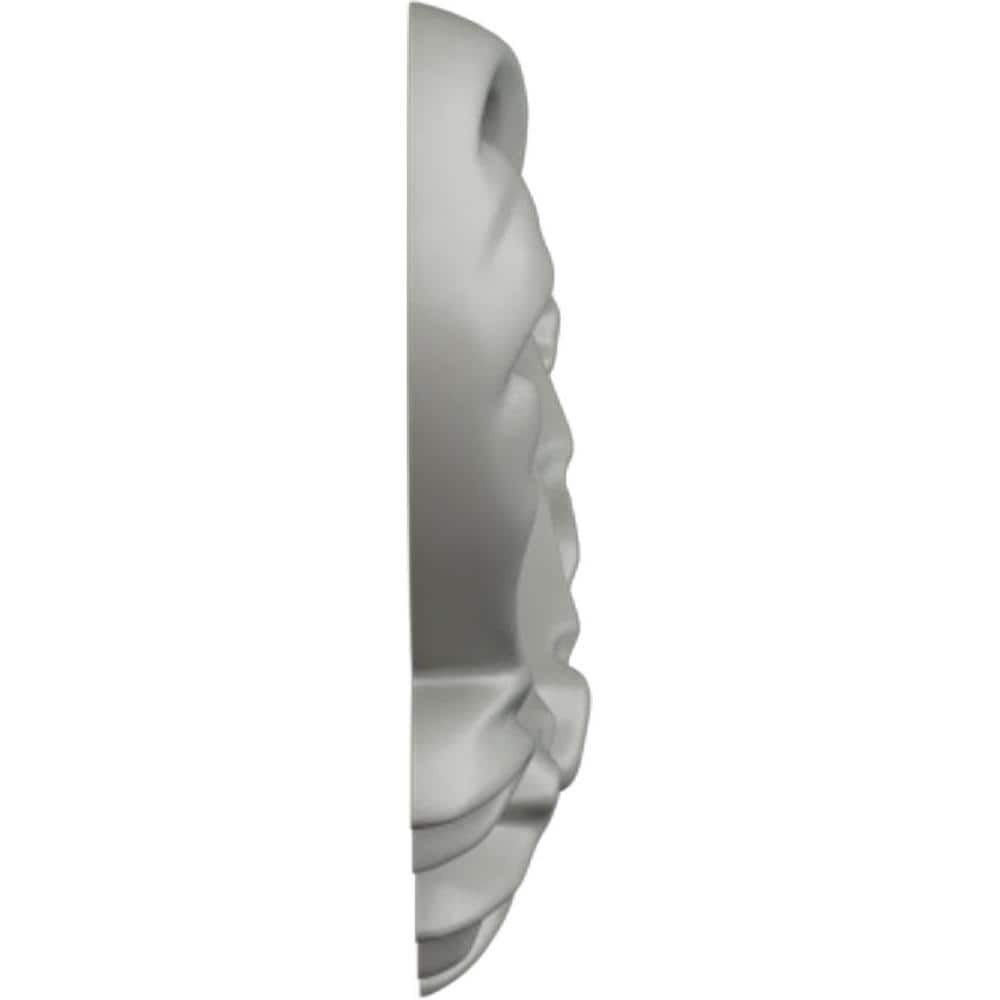 Primed Architectural Polyurethane Leaf Onlay, 8.75" x 2.75"
