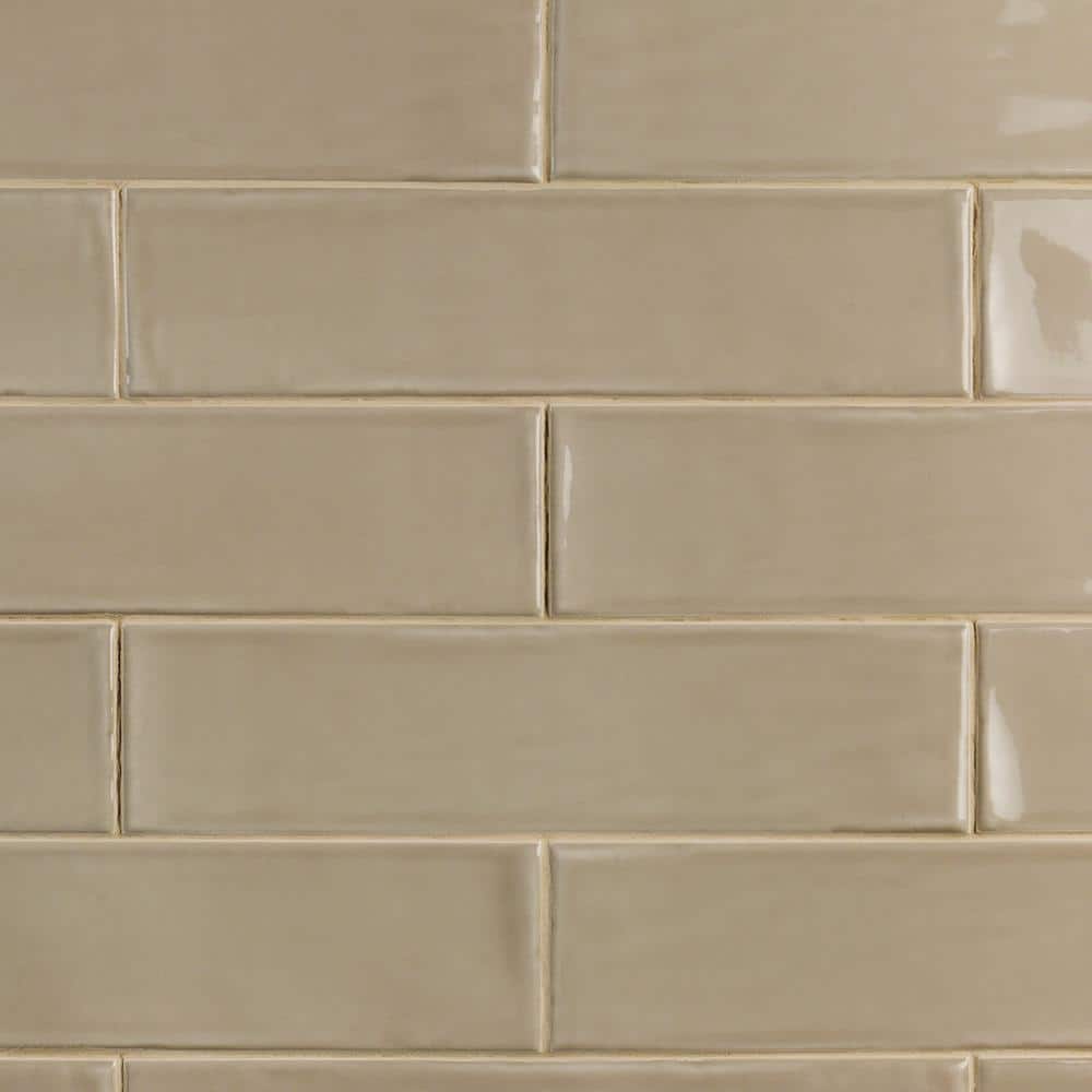 Bolton 3'' x 12'' Polished Beige Ceramic Subway Tile