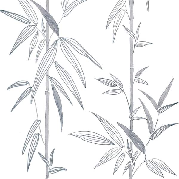 Jeedeson Bamboo Peel and Stick Removable Wallpaper, Self-Adhesive Paper Cabinet/Wall, 17.3 in. x 32.8 ft. (Covers 47.4 sq. ft.)