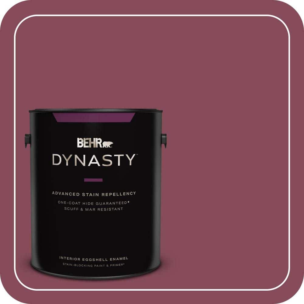 1 gal. #MQ1-02 Wine Not One-Coat Hide Eggshell Enamel Interior Stain-Blocking Paint & Primer price history on PriceWatchPro