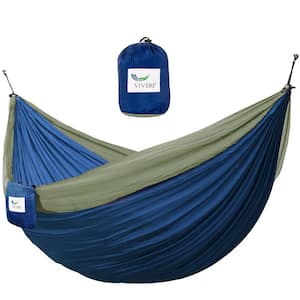 10 ft. Parachute Double Hammock in Navy/Olive