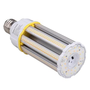 175-Watt Equivalent 45-Watt Corn Cob ED28 HID LED High Bay Bypass Light Bulb Mog 120-277-Volt Selectable 300040005000K
