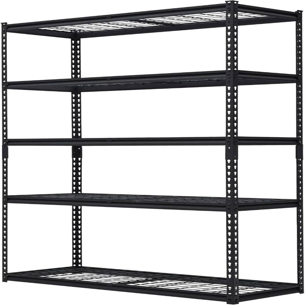 "48"" x 18"" x 72"" Heavy Duty Shelving 2000 lbs Capacity, 5-Tier Garage Storage Shelves" price history on PriceWatchPro