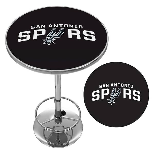 Trademark Gameroom San Antonio Spurs Bar Stools Chrome Bar height