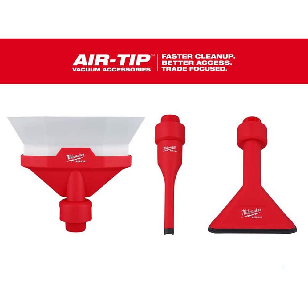 Air-Tip 1-1/4 in. to 2-1/2 in. Dust Collector, Crevice Tool and Utility Nozzle Kit Wet/Dry Vacuum Attachments (3-Piece) price history on PriceWatchPro