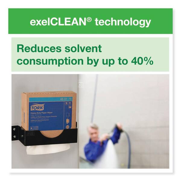 Cleaning Cloth, 8.46 x 16.13, White, 100 Wipes/Box, 10 Boxes/Carton