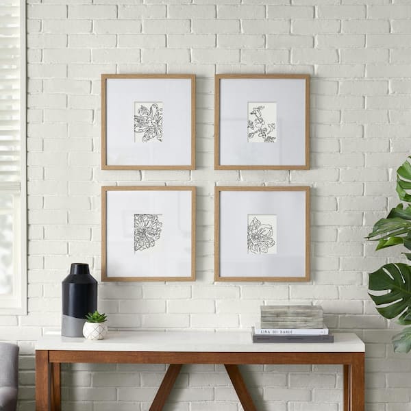 Gallery Wall Gold 12x12 Picture Frame 12x12 Frame 12 by 12 Wood