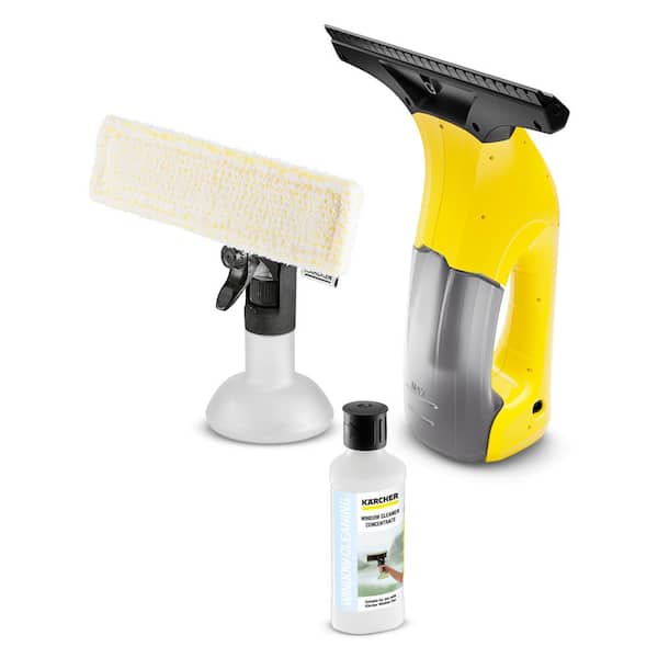 Karcher WV 1 Plus Window Vacuum Squeegee - Also Perfect for Showers, Mirrors, Glass, & Countertops - 10 in. Squeegee Blade