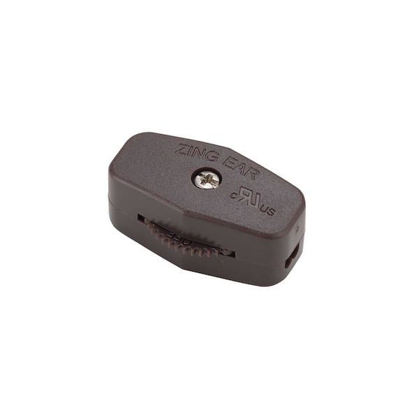 Brown 3 Amp Feed-Through On/Off Lamp Switch Replacement