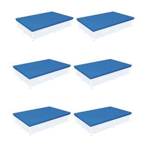 4 ft. x 8 ft. Rectangle Above Ground Swimming Pool Cover (6-Pack)