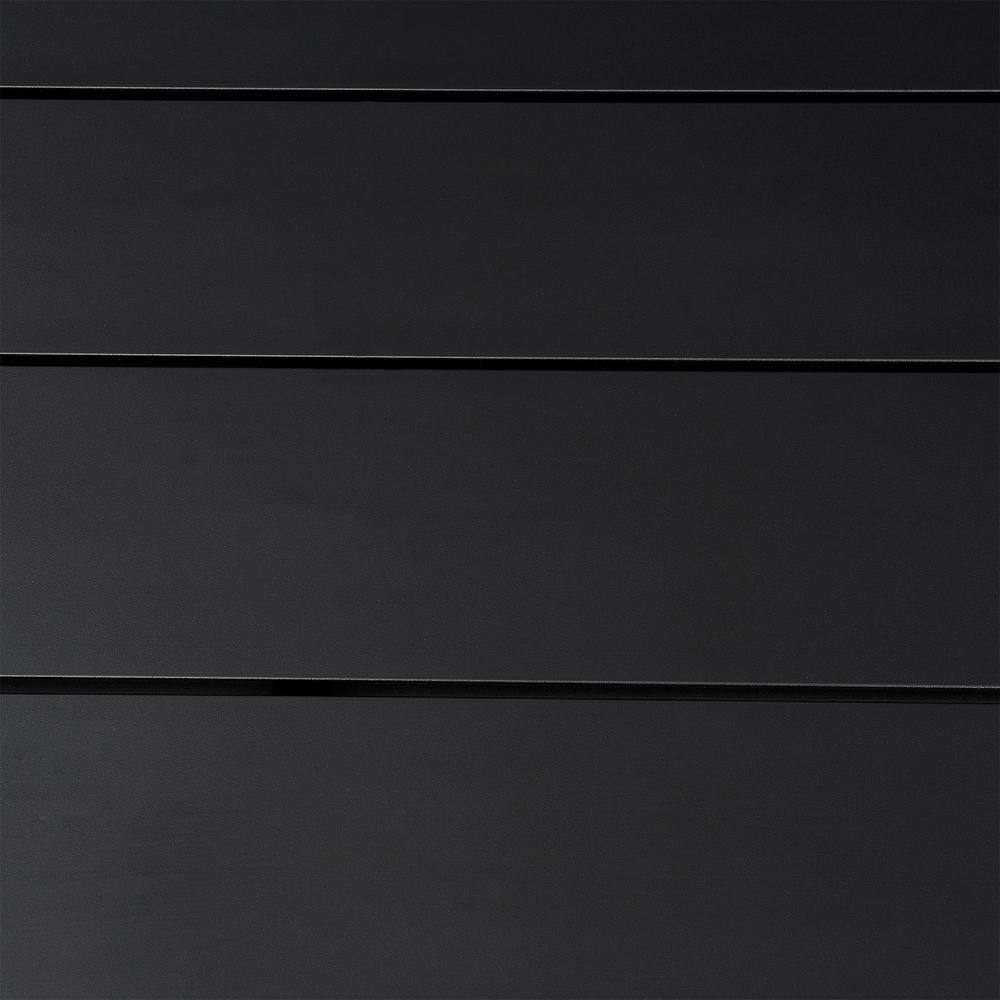 Alegria Black Aluminum Rectangular Outdoor Dining Table