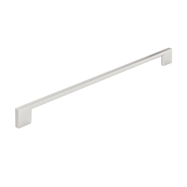 Richelieu Hardware Armadale Collection 12 5/8 in. (320 mm) Brushed Nickel Modern Rectangular Cabinet Bar Pull