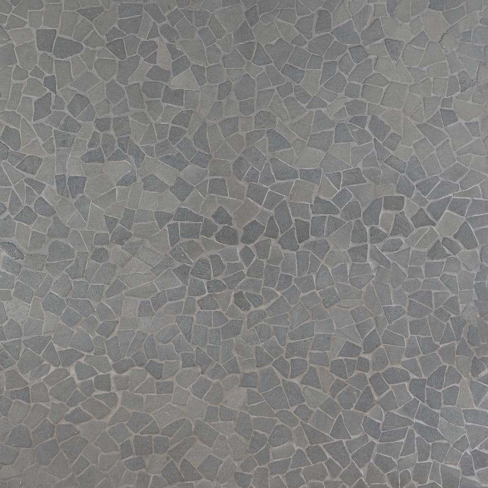Countryside Tumbled 11.81 in. x 11.81 in. Black Lava Floor and Wall Mosaic (0.97 sq. ft. / sheet) price history on PriceWatchPro