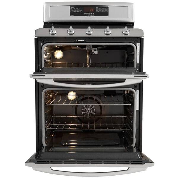 Maytag Gemini 6 cu. ft. Double Oven Gas Range with Self-Cleaning